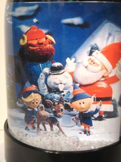Rudolph The Red Nosed Reindeer Snow Globe Cast TV Special Red Nosed