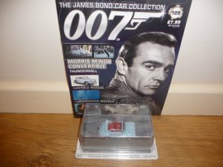 James Bond Car Collection 007 No 128 Morris Minor Convertible
