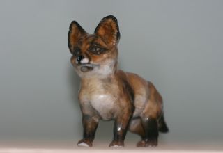 Rosenthal Porcelain Figurine Young Fox by Heidenreich