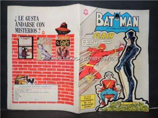 Batman 321 Flash Novaro Mexican Comic 1966