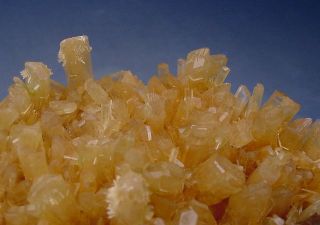 Very Fine 5 1 2 Top Quality Butterscotch Selenite Crystal Cluster