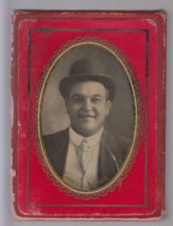 1909 James J Jeffries Championship Souvenir Playing Cards Deck Boxing