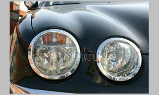 Jaguar s Type Chrome Head Rear Light Surrounds JS3