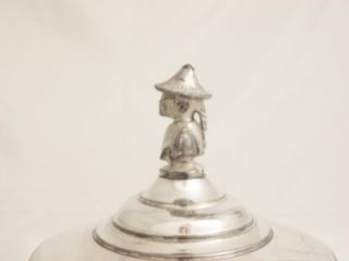 RARE Taunton Silver Co Japanese American Revival Figural Coffee Pot