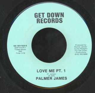 Palmer James Love Me 1976 Michigan Private Funk UNPLAYED 45 Listen