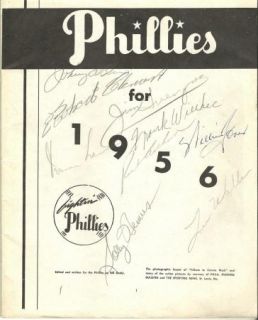 1956 Roberto Clemente Pirates Signed Yearbook RARE Rookie Era Perfect
