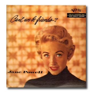 Jane Powell CanT We Be Friends Very RARE Jazz Pop Vocals LP Excellent