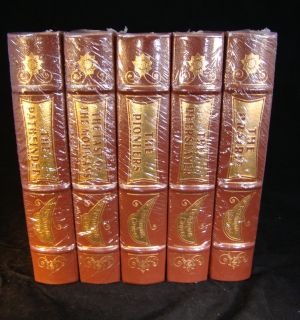  Press LEATHERSTOCKING TALES James Fenimore Cooper 5 NEW Sealed Vol