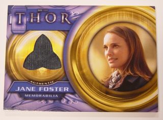 2011 Marvel Thor Movie 1 Color Natalie Portman Jane Foster F12