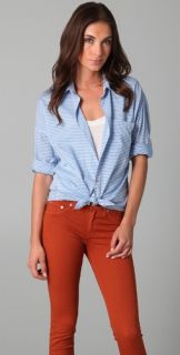 Ever Bowery Striped Blouse