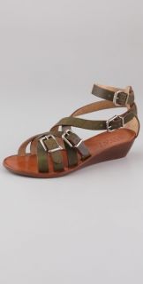 Madewell Strappy Mini Wedge Sandals