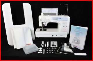 JANOME QUILTING MEMORY CRAFT 6600 PROFESSIONAL SEWING MACHINE SERVICED