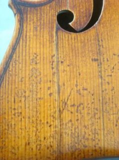  Vintage 4/4 Full Size Artist Violin Straduarius Tiger Wood Grain