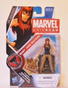 Marvel Universe Mary Jane Watson Action Figure Marvel Legends Mint in