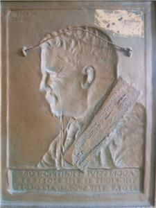 James Earle Fraser 1878 1953 Roosevelt Bas Relief Bronze Portrait