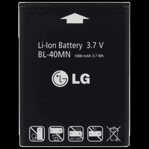 New LG Xpression C395 Li ion Battery BL 40MN 1000 mAh 3 7V