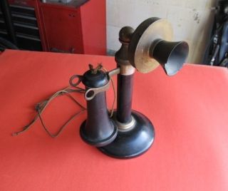 Vintage Stromberg Carlson Candlestick Telephone Pat Sept 12 1905