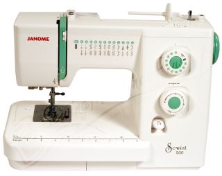 Janome Sewist 500 Sewing Machine 5 Year Extended Warranty Free Bonus