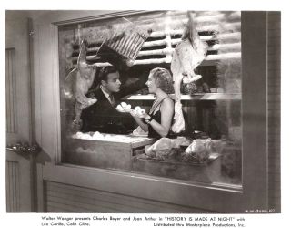 Jean Arthur Charles Boyer History Is Made at Night