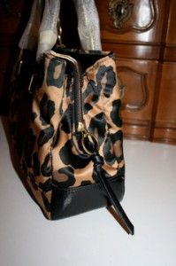  Chelsea Ocelot Leopard Print Jayden Carryall Shoulder Handbag BNWT