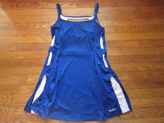  Reebok Tennis Dress Outfit Royal Blue Jelena Jankovic L Large