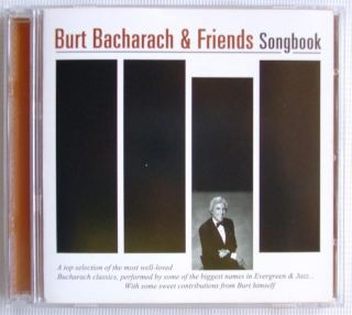  BACHARACH AND FRIENDS   SONGBOOK 2CD NEW EVERGREEN & JAZZ / BOSSA NOVA