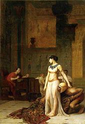  Before Caesar by the artist Jean Léon Gérôme , 1866