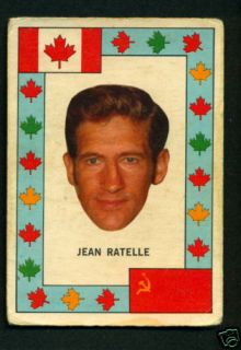 1972 73 OPC O Pee Chee Team Canada Russia Jean Ratelle