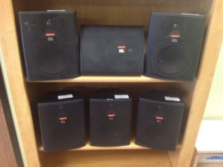Set of 6 JBL Control 25T Speakers