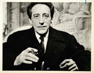 1954 Rotogravure Jean Cocteau French Poet Novelist Dramatist Roth