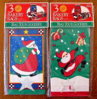 Vintage New 4 Jeanmarie Creations Christmas Bakery Boxes Bakery Bags