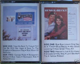 Russ and Becky Jeffers 2 Audio Cassettes