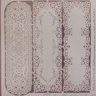   Paper Lace Table Runners jkm300 Jeannetta Kendall laser cut Crafts