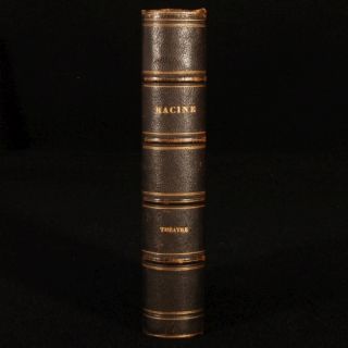 1858 Theatre Complet Jean Racine French M Auger
