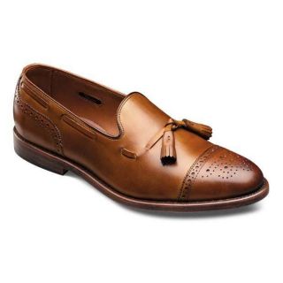 Allen Edmonds Jermyn Walnut Leather Slip on Shoe 5057