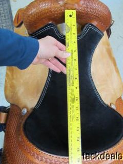 Jeff Smith Custom Made Reining Saddle Reiner Used Little Perfect 15 1