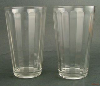 Vintage Glass Jelly Jar Swanky Swig Juice Tumblers
