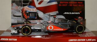 Jenson Button Minichamps 1 43 McLaren Mercedes Showcar British GP 2012