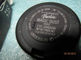 New BOXED FULL SIZE MAC Frost BARBIE Eyeshadow MAGIC DUST RARE 100%