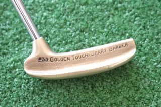 Jerry Barber Golden Touch 33 Putter Golf Club 34