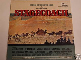 Jerry Goldsmith Stagecoach LP Mono Fontana TL 5354