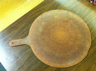 Wooded Pizza Server with Handle 16 Round