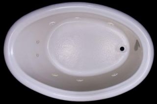 Oval 58 x 39 Jacuzzi Jetted Tub