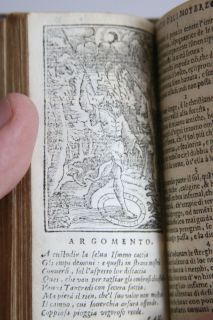 Printed 1624 A Very RARE Almost Miniature Edition of Tassos Jerusalem