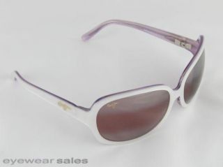 Maui Jim Sunglasses Rainbow Falls White Pearl w Lilac R225 05 New