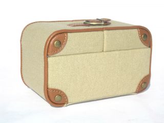 Pottery Barn Audrey Traveling Jewelry Box Trunk Camel Color