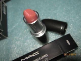 Mac Frost Lipstick Gorgeous Sequin 100 Authentic Plum Pink Shimmer