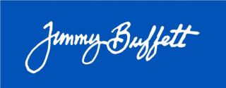 Qty 2 Jimmy Buffett Signature Car Wall Decal Sticker