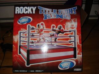 Vintage Original Rocky Boxing Ring Title Fight Ring