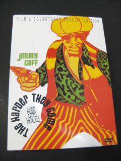 Jimmy Cliff “The Harder They Come” DVD CD Soundtrack 1973